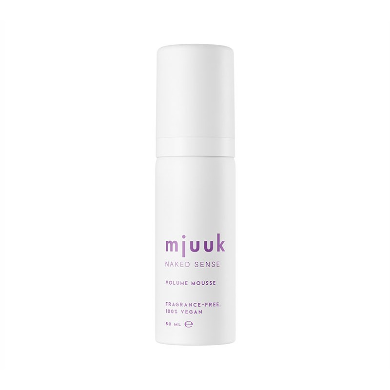 MJUUK NAKED SENSE FRAGRANCE-FREE VOLUME MOUSSE 50ML