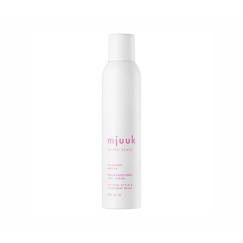 MJUUK NAKED SENSE FRAGRANCE-FREE HAIRSPRAY MEDIUM 250ML