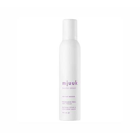 MJUUK NAKED SENSE FRAGRANCE-FREE VOLUME MOUSSE 250ML