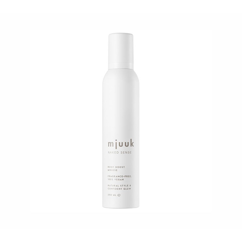 MJUUK NAKED SENSE FRAGRANCE-FREE ROOT BOOST MOUSSE 250ML