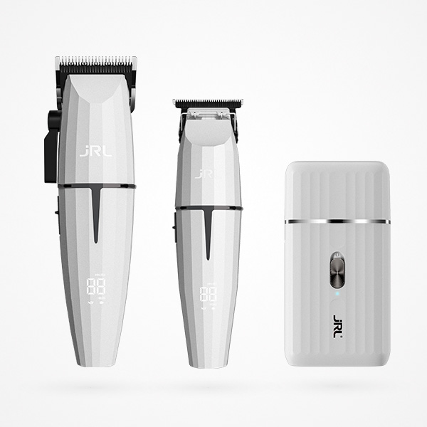 GHOST KIT 2 ONYX CLIPPER + ONYX TRIMMER + ONYX SHAVER PRO EN BLANCO JRL