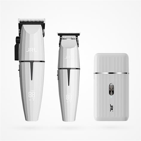 GHOST KIT 2 ONYX CLIPPER + ONYX TRIMMER + ONYX SHAVER PRO EN BLANCO JRL