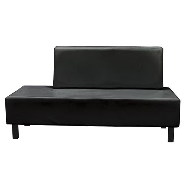 SOFA DE ESPERA DA VINCI NEGRO