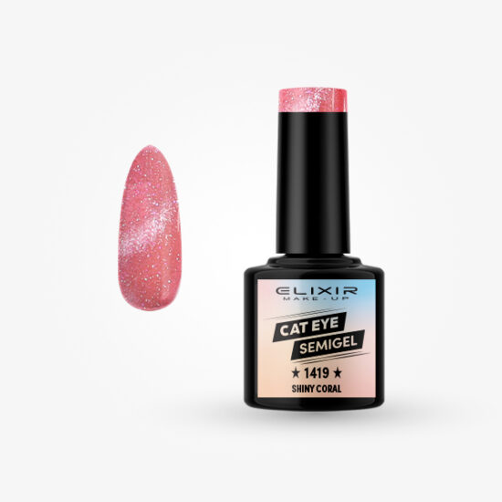 ELIXIR SEMI GEL COLOR 8 ML SHINY CORAL Nº 1419