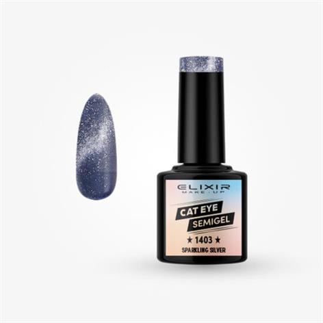 ELIXIR SEMI GEL COLOR 8 ML SPARKLING SILVER Nº 1403