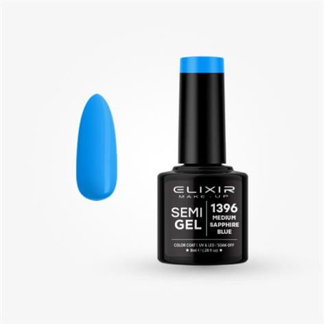 ELIXIR SEMI GEL COLOR 8 ML MEDIUM SAPPIRE BLUE Nº 1396