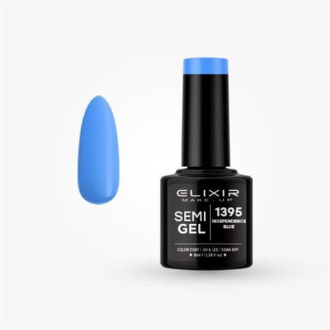 ELIXIR SEMI GEL COLOR 8 ML INDEPENDENCE BLUE Nº 1395