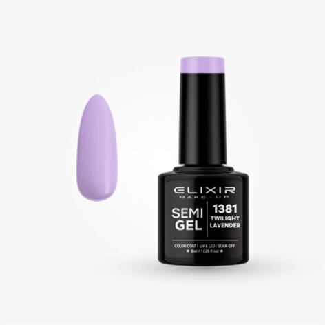 ELIXIR SEMI GEL COLOR 8 ML TWLIGHT LAVENDER Nº 1381