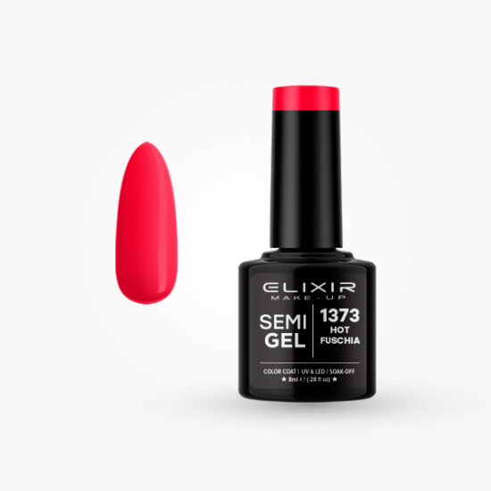 ELIXIR SEMI GEL COLOR 8 ML HOT FUCSIA Nº 1373