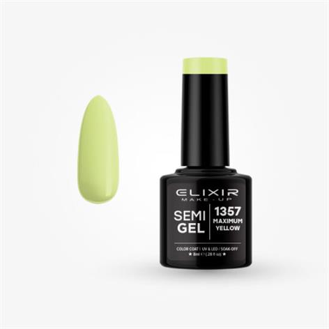 ELIXIR SEMI GEL COLOR 8 ML MAXIMUM YELLOW Nº 1357