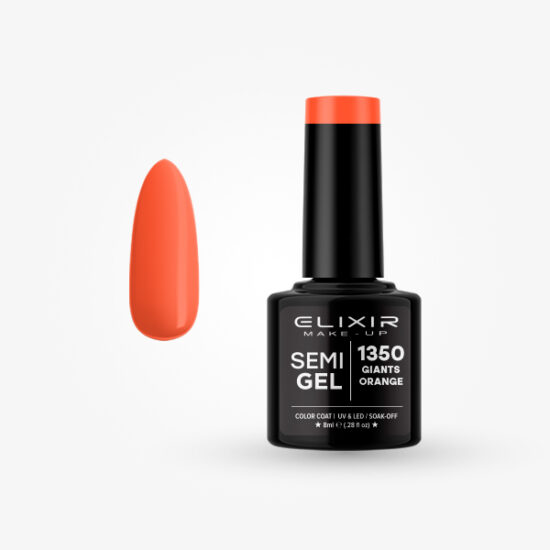 ELIXIR SEMI GEL COLOR 8 ML GIANT S ORANGE Nº 1350