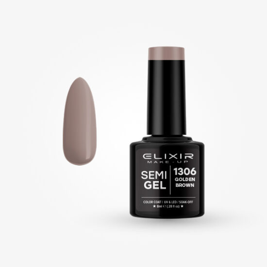 ELIXIR SEMI GEL COLOR 8ML GOLDEN BROWN Nº 1306