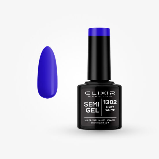 ELIXIR SEMI GEL COLOR 8 ML SILKY WHITW Nº 1302