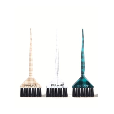 FRAMAR BIG DADDY BRUSH SET PLAID HAIR DAY