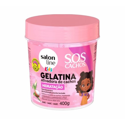 GELATINA KIDS HIDRATACAO SOS CACHOS 400GR