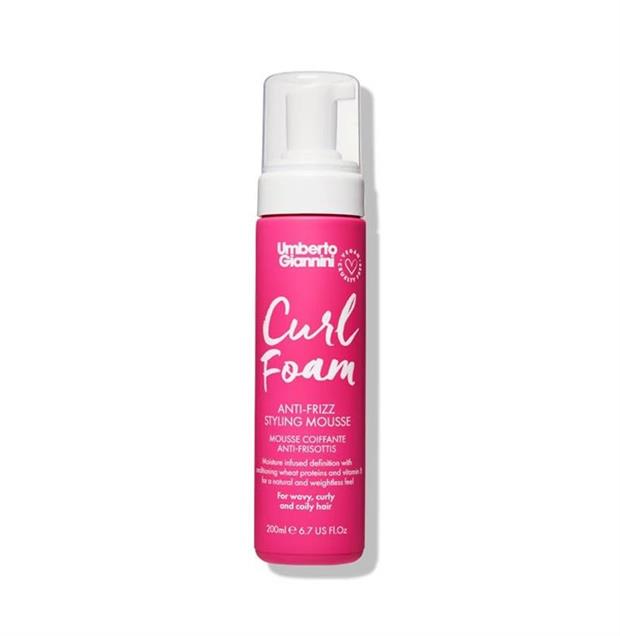 CURL FOAM ANTI-FRIZZ STYLING MOUSSE 200ML