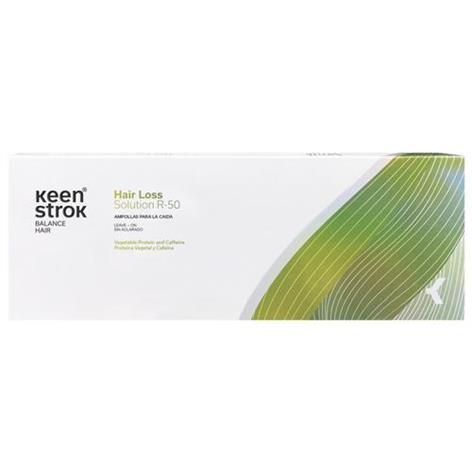 KS R-50 HAIR LOSS SOLUTION 12 AMPOLLAS DE  15 ML