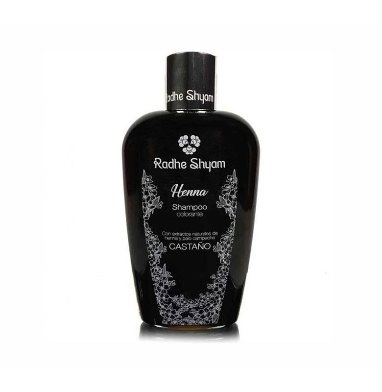 SHAMPOO HENNA RADHE CASTAÑO 250ML