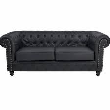 SOFA VINTAGE REPOSE NEGRO - MUDI